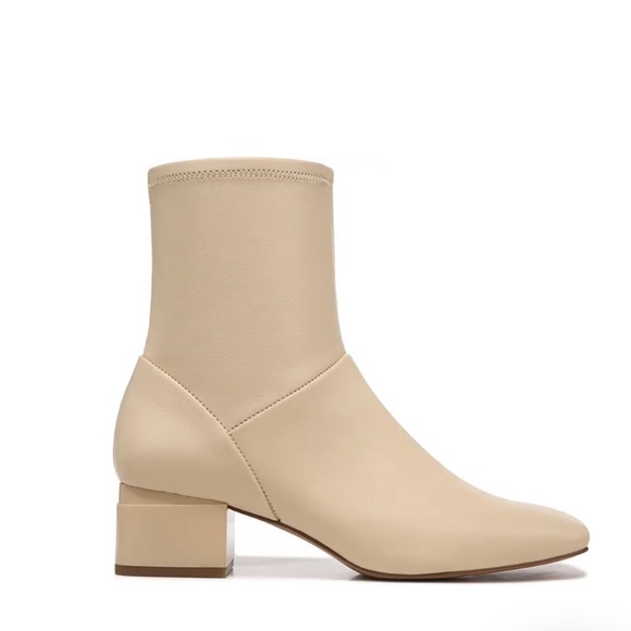 Square Toe Booties - Picture 6 of 8